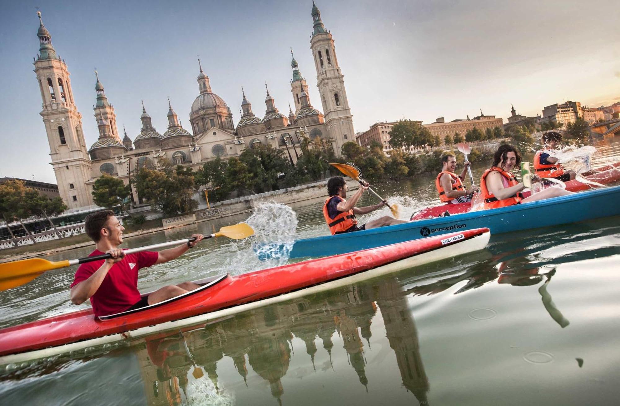 Piso Para 4 Con 2 Parking En Casco Historico De Zaragoza 2 Noches Minimo Zewnętrze zdjęcie